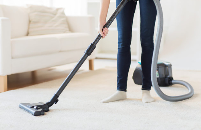 Carpet cleaning on site